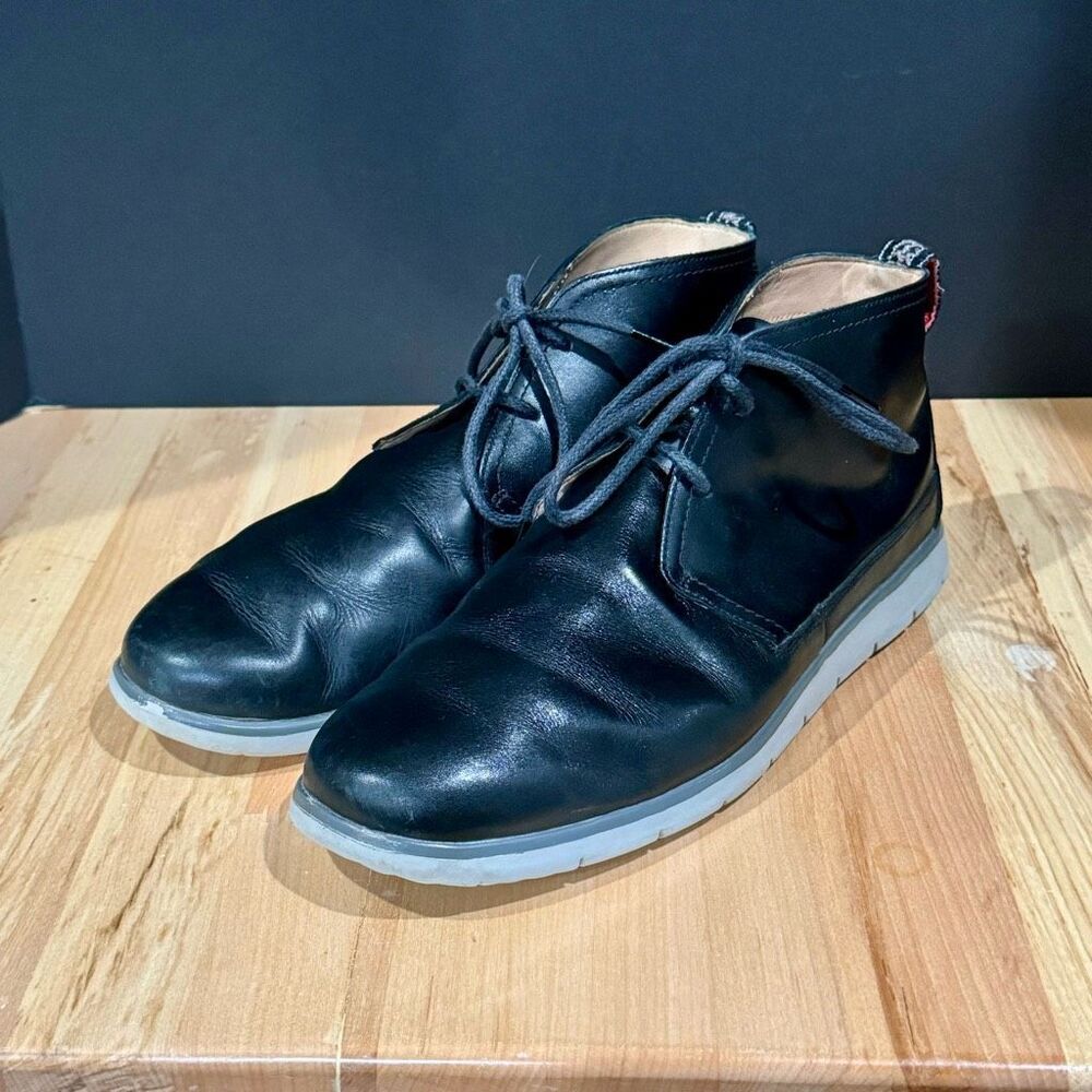 UGG Freamon Black Waterproof Chukka Boots. Size 11.